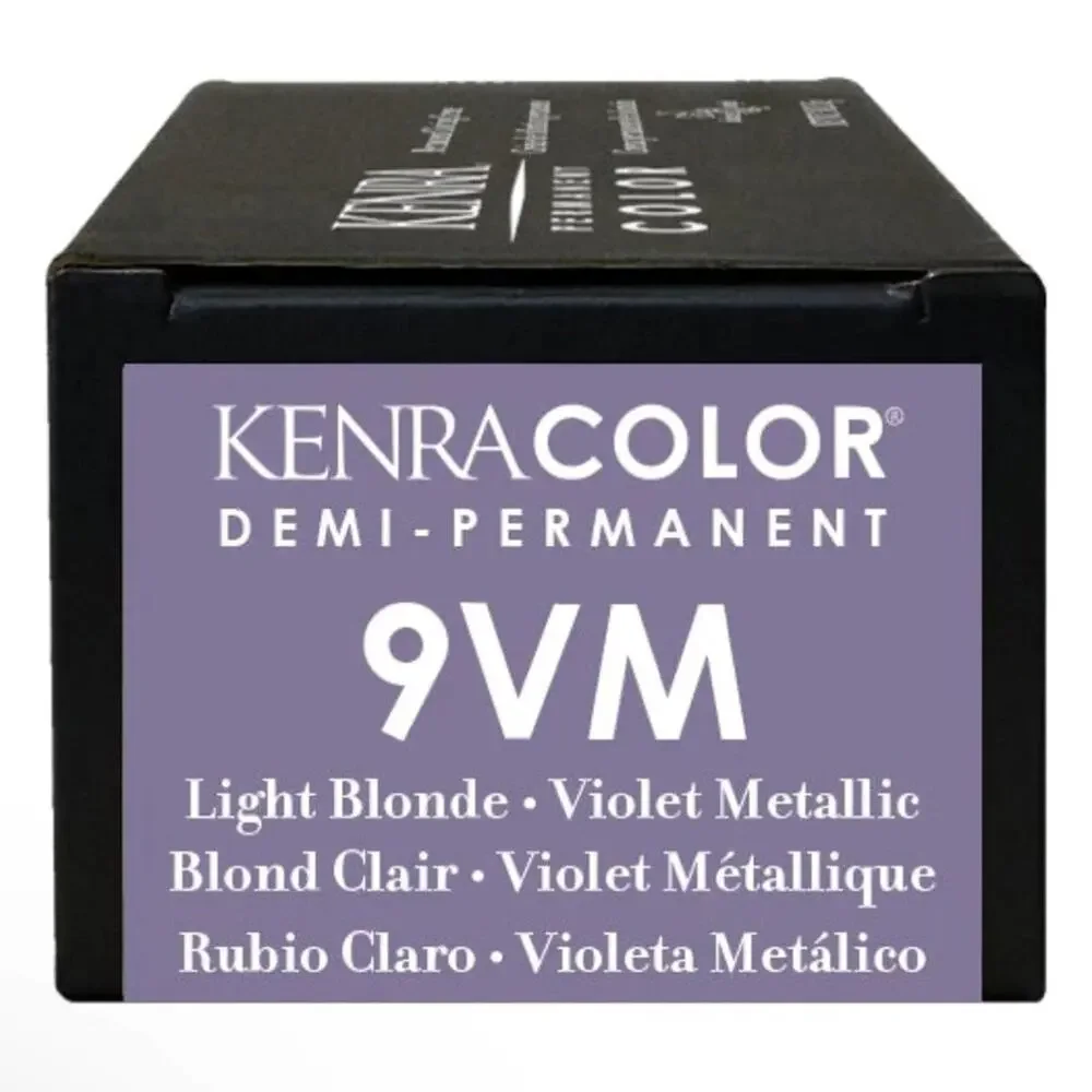 Kenra Professional Demi Permanent Hair Color 9VM light blonde violet metallic